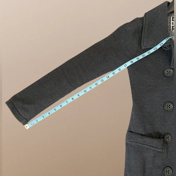 Billabong | Grey Button-Down Trench Coat - Picture 6 of 11